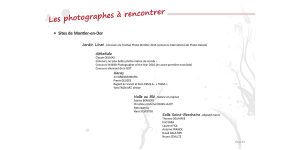 Montier Photo Festival