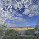 La plage de Gavres dans le Morbihan, vue de "l'intérieur"… - © Xavier Desmier La plage de Gavres dans le Morbihan, vue de "l'intérieur"… - © Xavier Desmier
