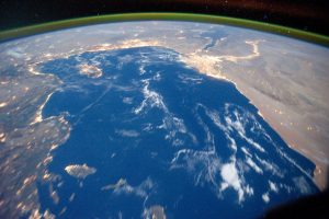 Méditerranée depuis l'ISS - Nasa/Ciel et Espace Photos
