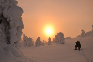 Retour du soleil en Laponie finlandaise - © Aventure Arctique