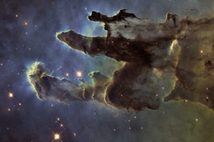 les fameux piliers de la création - Nasa/ESA