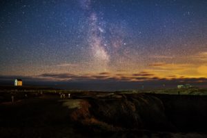 Voie lactée au coucher de Lune - Griters