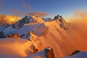 Mont-Blanc au couchant - 0