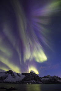 Aurore boréale sur l'île de Senja - Norvège - © Jean-Marc Perigaud