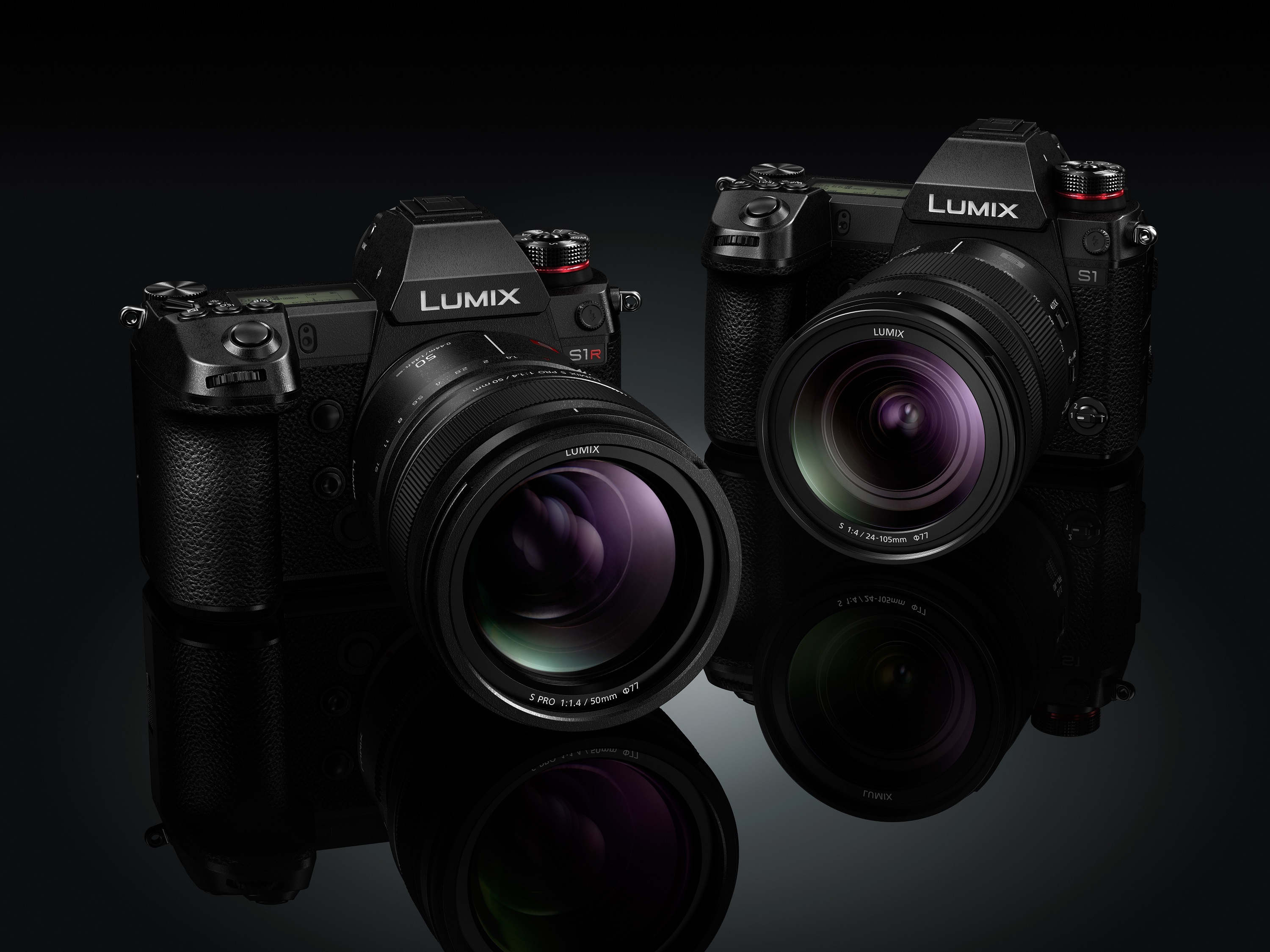 Lumix DC-S1-R et DC-S1 avec optiques S-X50 et S-R24105 - Lumix
