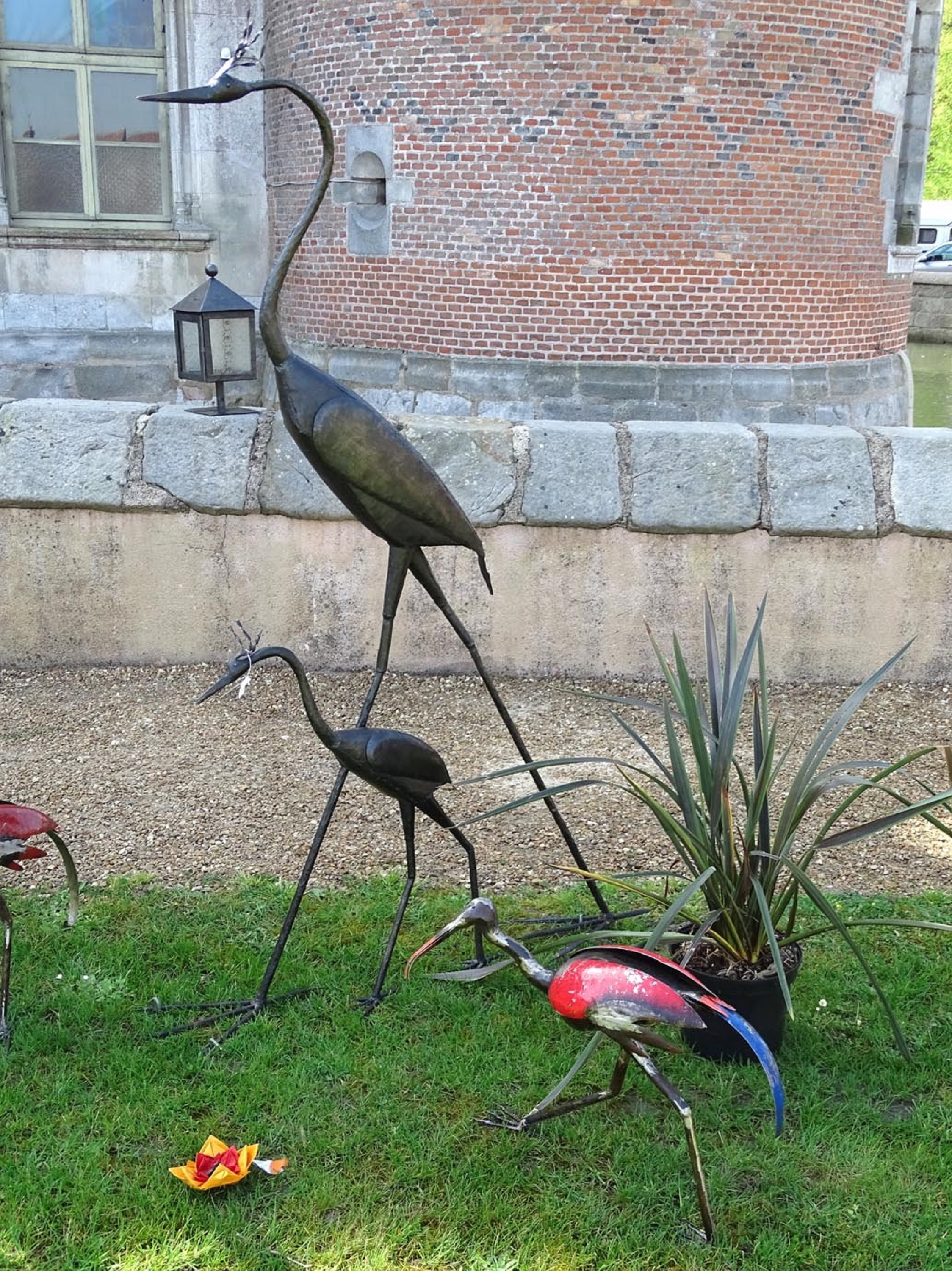 Les grues - yvan gaston becar