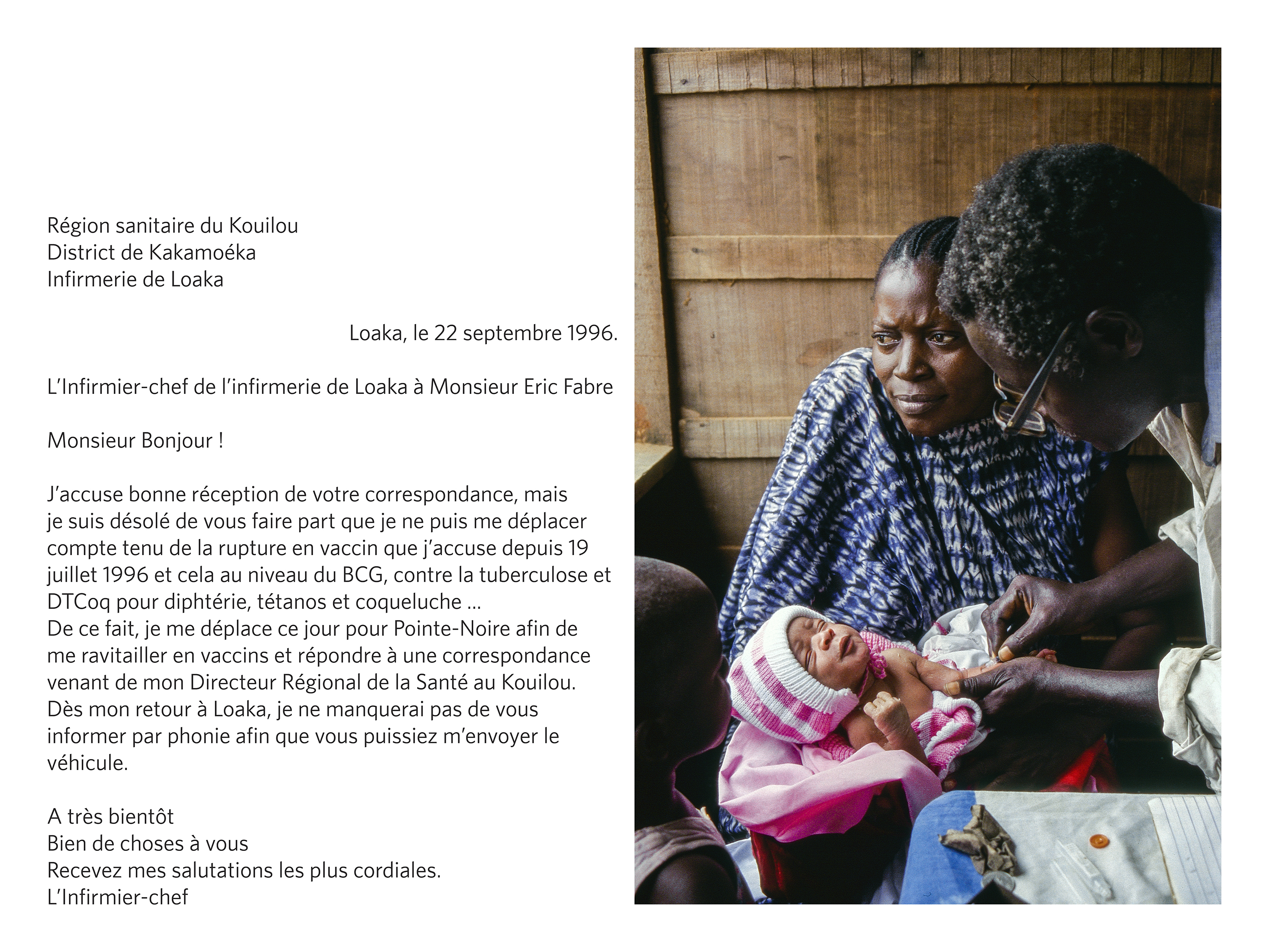 Vaccination à Bivéla - Jean-Éric Fabre
