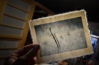 rétroéclairage sur papier japonais de l'atelierpapetier - à notre image