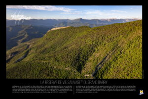 La réserve vue du ciel - Rémi Collange