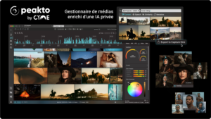Peakto, Media manager pour les creatifs - CYME.io